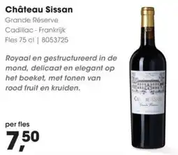 HANOS Château Sissan aanbieding