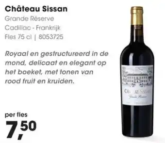 HANOS Château Sissan aanbieding
