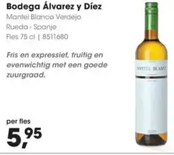 HANOS Bodega Álvarez y Díez aanbieding