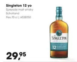 HANOS Singleton 12 yo aanbieding