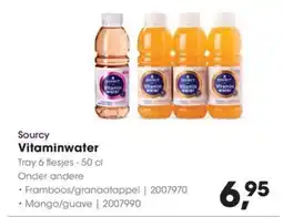 HANOS Sourcy Vitaminwater aanbieding
