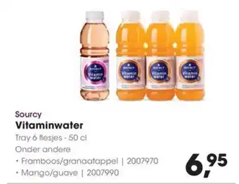 HANOS Sourcy Vitaminwater aanbieding