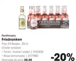 HANOS Fentimans Frisdranken aanbieding