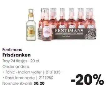 HANOS Fentimans Frisdranken aanbieding