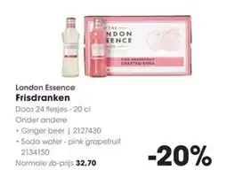 HANOS London Essence Frisdranken aanbieding