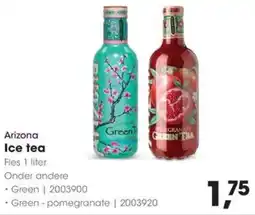 HANOS Arizona Ice tea aanbieding