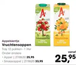 HANOS Appelsientje Vruchtensappen aanbieding