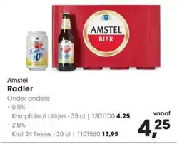 HANOS Amstel bier aanbieding