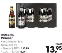 HANOS Hertog Jan Pilsener aanbieding