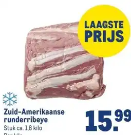 Makro Zuid-Amerikaanse runderribeye aanbieding