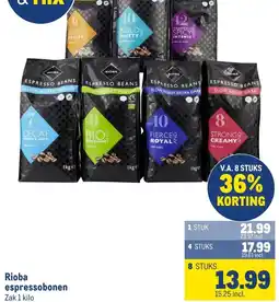 Makro Rioba espressobonen aanbieding