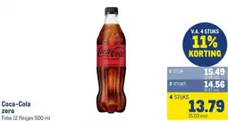 Makro Coca-Cola zero aanbieding