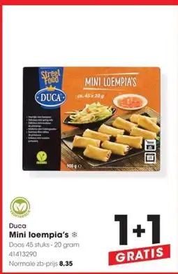 HANOS Mini loempia's aanbieding
