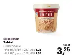 HANOS Mediterranean Tahini aanbieding