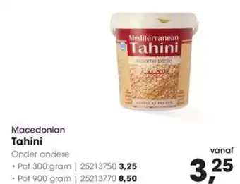 HANOS Mediterranean Tahini aanbieding