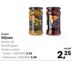 HANOS Gaea Olijven aanbieding
