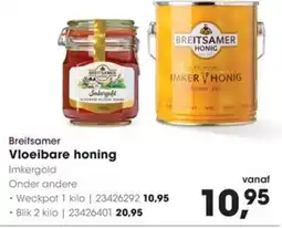 HANOS Breitsamer Vloeibare honing aanbieding