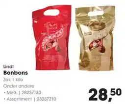 HANOS Lindt Bonbons aanbieding