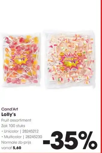 HANOS Cand'Art Lolly's aanbieding