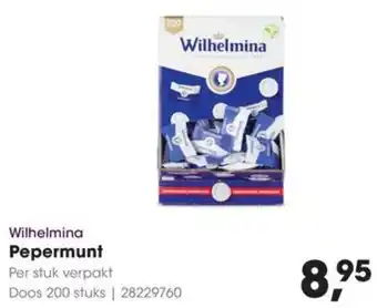 HANOS Wilhelmina Pepermunt aanbieding