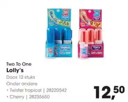 HANOS Two To One Lolly's aanbieding