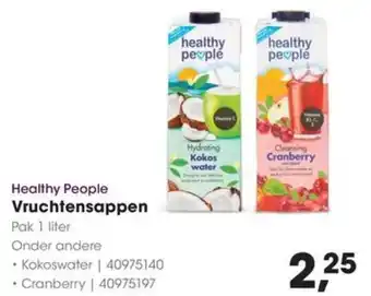 HANOS Healthy People Vruchtensappen aanbieding