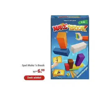 Bruna Spel Make 'n Break aanbieding
