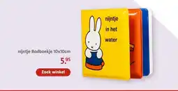 Bruna nijntje Badboekje 10x10cm aanbieding