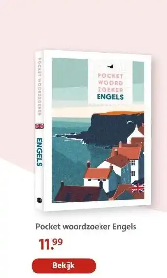Bruna Pocket woordzoeker Engels aanbieding