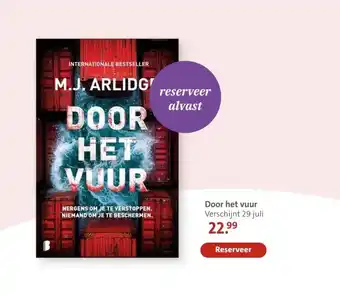 Bruna Door het vuur Verschijnt 29 juli aanbieding