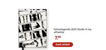 Bruna Schoolagenda 2025 Studie X-ray aanbieding