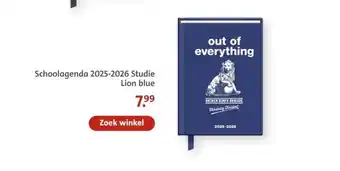 Bruna Schoolagenda 2025-2026 Studie aanbieding