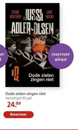 Bruna Dode zielen zingen niet Verschijnt 10 juli aanbieding