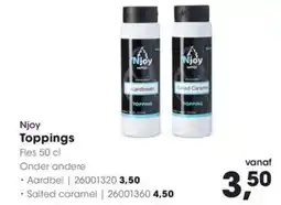 HANOS Njoy Toppings aanbieding