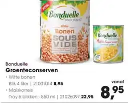 HANOS Bonduelle Groenteconserven aanbieding