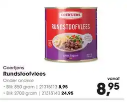 HANOS Coertjens Rundstoofvlees aanbieding