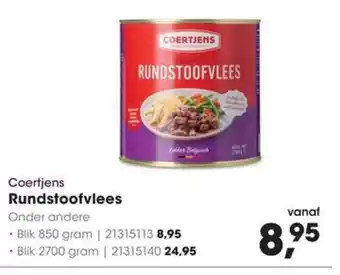 HANOS Coertjens Rundstoofvlees aanbieding