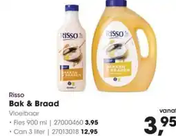 HANOS Risso Bak & Braad Vloeibaar aanbieding