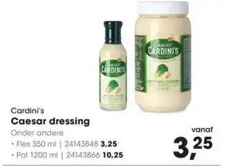 HANOS Cardini's Caesar dressing aanbieding