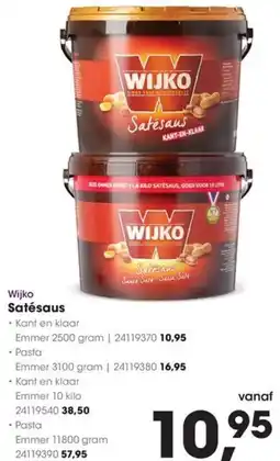 HANOS Wijko Satésaus aanbieding