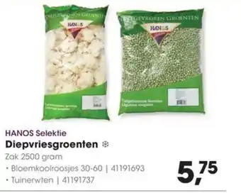HANOS HANOS Selektie Diepvriesgroenten aanbieding