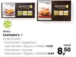 HANOS Hekos Loempia's aanbieding