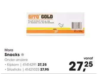 HANOS Mora Snacks aanbieding