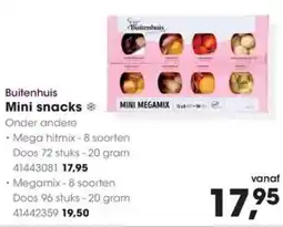 HANOS Buitenhuis Mini snacks aanbieding