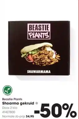 HANOS Beastie Plants Shoarma gekruid aanbieding