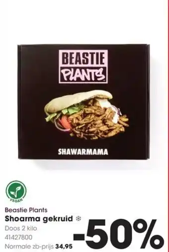 HANOS Beastie Plants Shoarma gekruid aanbieding