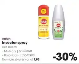 HANOS Autan Insectenspray aanbieding
