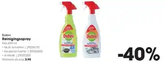 HANOS Dubro Reinigingsspray aanbieding