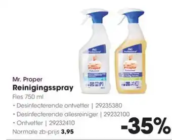 HANOS Mr. Proper Reinigingsspray aanbieding
