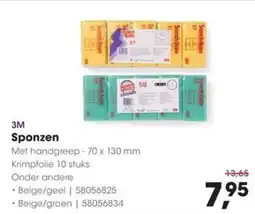 HANOS 3M Sponzen aanbieding